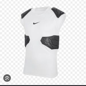 Nike  White Top with Black Padding